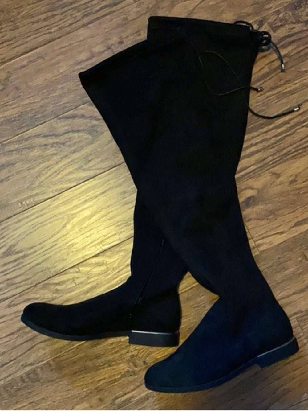 Primark Over the Knee Boots Size 10 Black